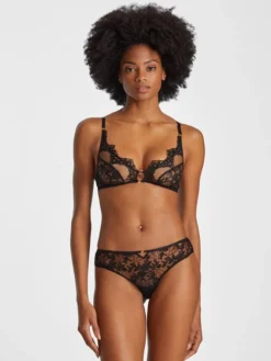 Aubade After Midnight Triangel-BH -Geschenkideen Verkäufe Aubade After Midnight Triangel BH schwarz RI10 ATTR 2