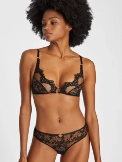 Aubade After Midnight Triangel-BH -Geschenkideen Verkäufe Aubade After Midnight Triangel BH schwarz RI10 ATTR 3