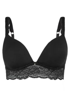 Aubade Sweetessence Triangel-BH -Geschenkideen Verkäufe Aubade Sweetessence Triangel BH schwarz IKC10 NOIR 5