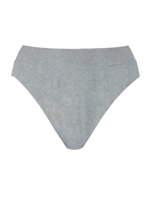 Calida Elastic Slip Mit Softbund, High Waist Stein Meliert 4 Calida Elastic Slip Mit Softbund, High Waist Stein Meliert – Bild 4