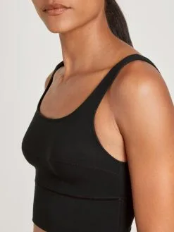 Calida 100% Nature Lounge Bustier, Compostable -Geschenkideen Verkäufe Calida 100 Nature Lounge Bustier Compostable schwarz 02108 995 4