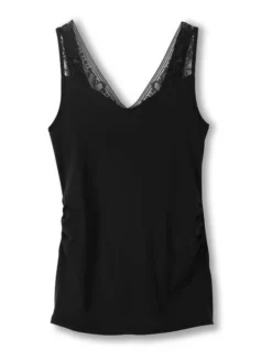 Calida 100% Nature Mum Tank-Top Für Schwagerschaft Und Stillzeit, Cradle To Cradle Certified® Black C2C -Geschenkideen Verkäufe Calida 100 Nature Mum Tank Top schwarz 12353 995 6