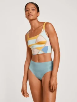 Calida 100% Nature Relax Bustier, Compostable -Geschenkideen Verkäufe Calida 100 Nature Relax Bustier Compostable gelb 02297 058 7