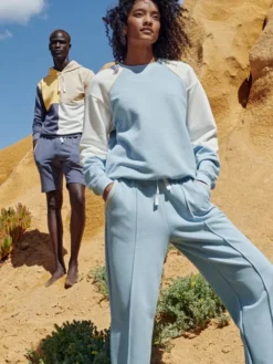 Calida 100% Nature Relax Pants, Cradle To Cradle Certified® Blue Satin -Geschenkideen Verkäufe Calida 100 Nature Relax Pants Compostable blau 29830 473 neu