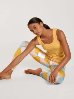 Calida 100% Nature Relax Tank-Top, Cradle To Cradle Certified® Amber Yellow -Geschenkideen Verkäufe Calida 100 Nature Relax Tank Top Compostable gelb 12697 058 6