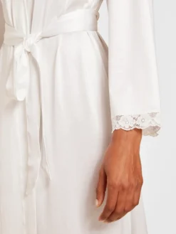 Calida 100% Nature Romance Kimono, Länge 120cm, Cradle To Cradle Certified® Star White -Geschenkideen Verkäufe Calida 100 Nature Romance Kimono Laenge 120cm Compostable weiss 64292 910 5