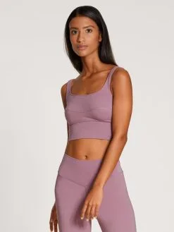 Calida 100% Nature Relax Bustier -Geschenkideen Verkäufe Calida 100 Nature Relax Bustier violett 02457 324 neu 2