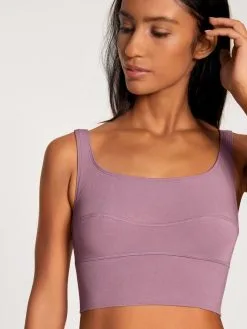 Calida 100% Nature Relax Bustier -Geschenkideen Verkäufe Calida 100 Nature Relax Bustier violett 02457 324 neu 3