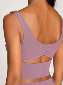 Calida 100% Nature Relax Bustier -Geschenkideen Verkäufe Calida 100 Nature Relax Bustier violett 02457 324 neu 4