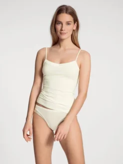 Calida Cate Spaghetti-Top Alabaster Crème -Geschenkideen Verkäufe Calida Cate Spaghetti Top champagner 10258 911 2