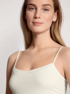 Calida Cate Spaghetti-Top Alabaster Crème -Geschenkideen Verkäufe Calida Cate Spaghetti Top champagner 10258 911 3