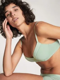 Calida Cate T-Shirt-BH -Geschenkideen Verkäufe Calida Cate T Shirt BH gruen 03458 622 3