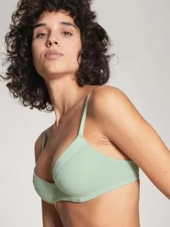 Calida Cate T-Shirt-BH -Geschenkideen Verkäufe Calida Cate T Shirt BH gruen 03458 622 5