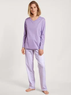 Titelseite -Geschenkideen Verkäufe Calida Daylight Dreams Pyjama lang violett 42757 321 1