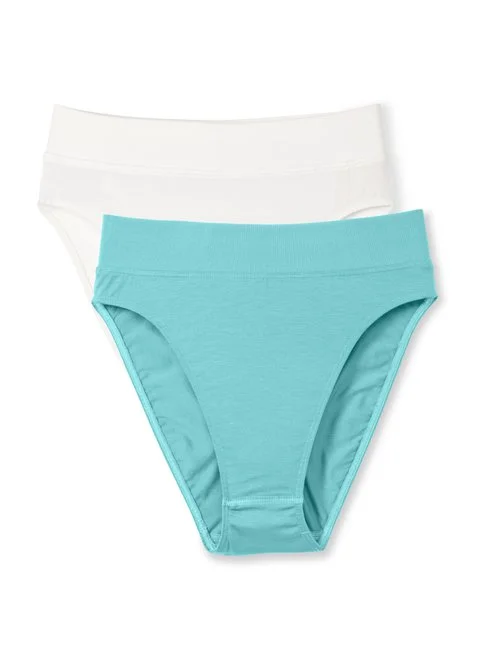 Calida Elastic Duopack Slip Im Doppelpack, High Waist Turquoise Stone -Geschenkideen Verkäufe Calida Elastic Duopack Slip im Doppelpack high waist tuerkis 22202 563 neu