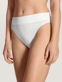 Calida Elastic Slip Mit Softbund, High Waist Weiss