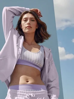 Calida Elastic Trend Bustier Mit Softbund -Geschenkideen Verkäufe Calida Elastic Trend Bustier mit Softbund violett 02822 321 neu