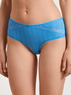 Calida Etude Toujours Panty, Regular Cut Azurit Blue