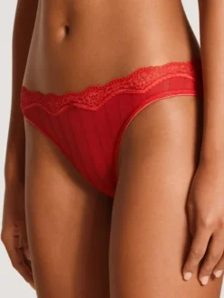 Calida Etude Toujours Slip, Low Cut Summer Red