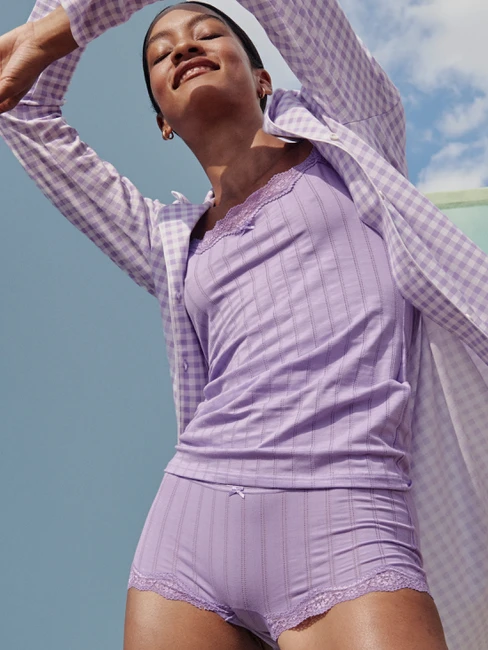 Calida Etude Toujours Spaghetti-Top Digital Lavender 4 Calida Etude Toujours Spaghetti-Top Digital Lavender – Bild 4