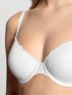 Calida Etude Toujours T-Shirt-BH -Geschenkideen Verkäufe Calida Etude Toujours T Shirt BH mit Buegel und Schale gemoldet weiss 03092 001 4