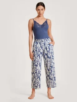 Calida Favourites Coast 7/8-Pants Marine Water Blue -Geschenkideen Verkäufe Calida Favourites Coast 7 8 Pants blau 28537 427 2