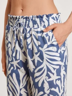 Calida Favourites Coast 7/8-Pants Marine Water Blue -Geschenkideen Verkäufe Calida Favourites Coast 7 8 Pants blau 28537 427 3