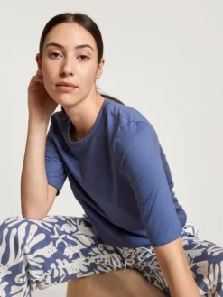 Calida Favourites Coast 7/8-Pants Marine Water Blue -Geschenkideen Verkäufe Calida Favourites Coast 7 8 Pants blau 28537 427 6