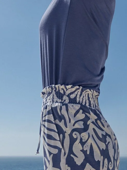 Calida Favourites Coast Kurzarm-Shirt Marine Water Blue 4 Calida Favourites Coast Kurzarm-Shirt Marine Water Blue – Bild 4