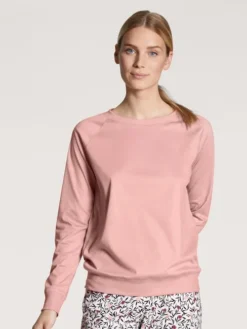 Calida Favourites Dreams Langarm-Shirt, Raglanärmel Rose Bud