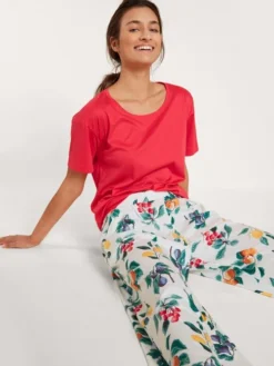 Calida Favourites Fruits 7/8-Pants Star White -Geschenkideen Verkäufe Calida Favourites Fruits 7 8 Pants weiss 28691 910 4