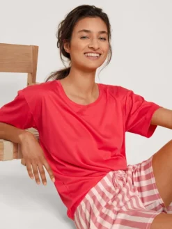 Calida Favourites Fruits Kurzarm-Shirt Red Glow