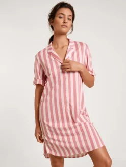 Calida Favourites Fruits Sleepshirt, Länge 95cm Red Glow -Geschenkideen Verkäufe Calida Favourites Fruits Sleepshirt Laenge 95cm rot 34191 136 5