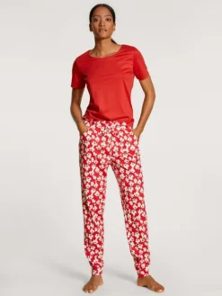 Calida Favourites Marine Kurzarm-Shirt Summer Red -Geschenkideen Verkäufe Calida Favourites Marine Kurzarm Shirt rot 14038 174 2