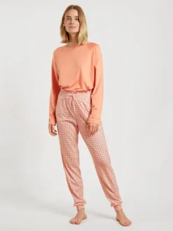 Calida Favourites Provence Bündchen-Pants Mit Seitentaschen Canyon Sunset -Geschenkideen Verkäufe Calida Favourites Provence Buendchen Pants mit Seitentaschen orange 29359 105 2