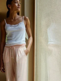 Calida Favourites Provence Bündchen-Pants Mit Seitentaschen Canyon Sunset -Geschenkideen Verkäufe Calida Favourites Provence Buendchen Pants mit Seitentaschen orange 29359 105 neu