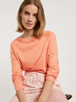 Calida Favourites Provence Langarm-Shirt Canyon Sunset -Geschenkideen Verkäufe Calida Favourites Provence Langarm Shirt orange 15799 105 4