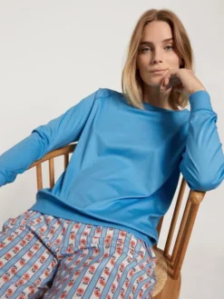 Calida Favourites Provence Pants Azurit Blue -Geschenkideen Verkäufe Calida Favourites Provence Pants blau 29159 474 6