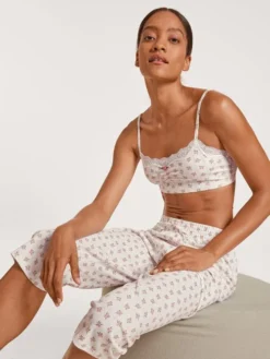 Calida Favourites Rosy 3/4-Pants Star White Print -Geschenkideen Verkäufe Calida Favourites Rosy 3 4 Pants weiss 28623 713 6