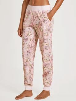 Calida Favourites Rosy Bündchen-Pants Mit Seitentaschen Pearl Blush