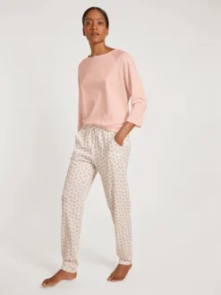 Calida Favourites Rosy Pants Mit Seitentaschen Star White Print -Geschenkideen Verkäufe Calida Favourites Rosy Pants mit Seitentaschen weiss 29923 713 2