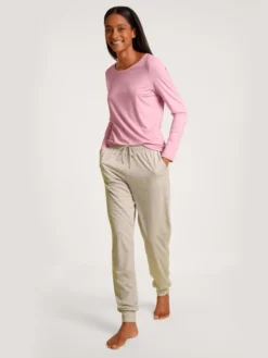 Calida Favourites Tulip Bündchen-Pants Mit Seitentaschen Seaweed Green