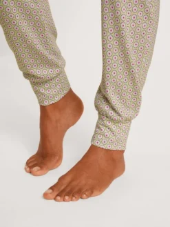 Calida Favourites Tulip Bündchen-Pants Mit Seitentaschen Seaweed Green -Geschenkideen Verkäufe Calida Favourites Tulip Buendchen Pants mit Seitentaschen gruen 29331 685 4