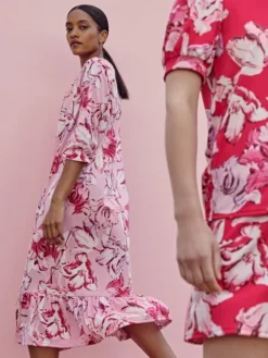 Calida Favourites Tulip Nachthemd, Länge 120cm Pink Amethyst -Geschenkideen Verkäufe Calida Favourites Tulip Nachthemd Laenge 120cm rosa 35731 294 2