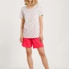 Calida Fruity Dreams Kurz-Pyjama Red Glow