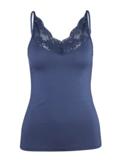 Calida Modal Deluxe Spaghetti-Top Marine Water Blue 9 Calida Modal Deluxe Spaghetti-Top Marine Water Blue -Geschenkideen Verkäufe Calida Modal Deluxe Spaghetti Top blau 10454 427 4