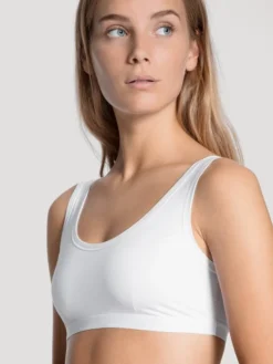 Calida Natural Joy Bustier -Geschenkideen Verkäufe Calida Natural Joy Bustier weiss 02555 001 3
