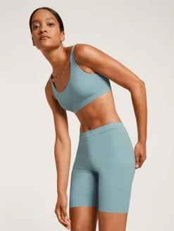 Calida Natural Skin Bustier, Compostable -Geschenkideen Verkäufe Calida Natural Skin Bustier Compostable blau 02259 473 5