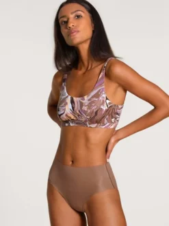 Calida Natural Skin Bustier, Compostable -Geschenkideen Verkäufe Calida Natural Skin Bustier Compostable braun 02259 778 5