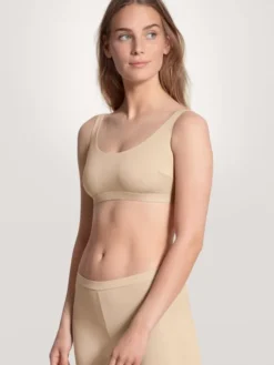 Calida Natural Skin Bustier, Compostable -Geschenkideen Verkäufe Calida Natural Skin Bustier rosa 02239 160 3